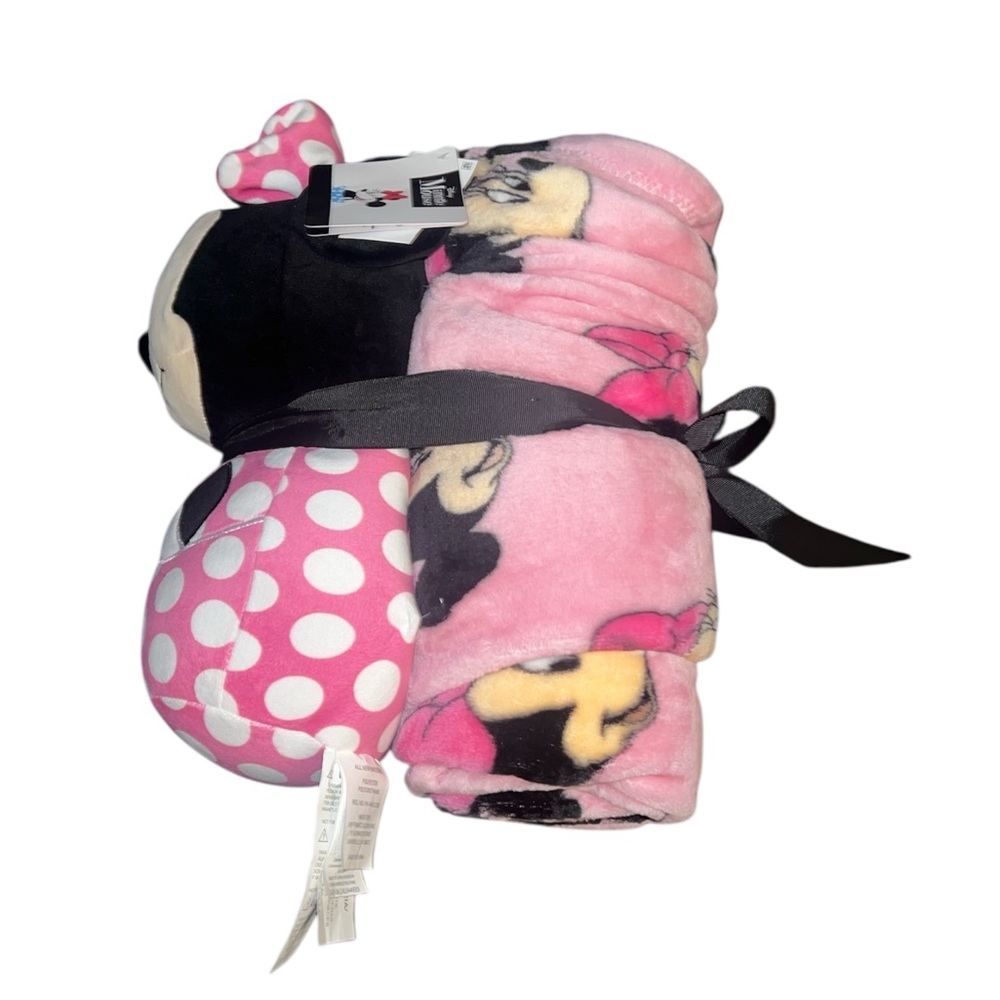 Disney Pink Minnie Mouse Plush Set